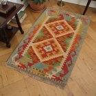 Chobi Kilim koberec 59x90 ručne tkaný afganský Kilim