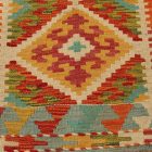 Chobi Kilim koberec 59x90 ručne tkaný afganský Kilim