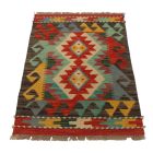 Vlnený Kilim koberec 57x87 ručne tkaný etnický Kilim