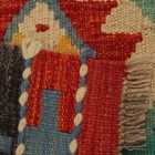 Vlnený Kilim koberec 57x87 ručne tkaný etnický Kilim
