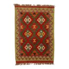 Vlnený Kilim koberec 63x90 ručne tkaný afganský Kilim