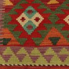 Vlnený Kilim koberec 63x90 ručne tkaný afganský Kilim
