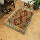 Maimana Kilim koberec 63x84 ručne tkaný etnický Kilim