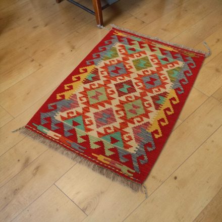 Etnický Kilim koberec Chobi 62x87 ručne tkaný vlnený Kilim