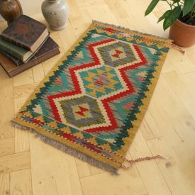 Chobi Kilim koberec 62x99 afganský vlnený Kilim