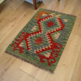 Autentický Kilim koberec 63x91 ručne tkaný Kilim