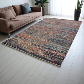  Gabbeh vlnený koberec 196x290 ručne viazaný moderný koberec do obývačky