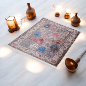   Bambusový hodvábny koberec SUPERIOR 70x110 elegantný turecký koberec