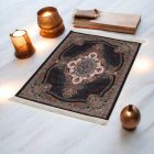 Hodvábny koberec strojovo tkaný ROYAL 70x110 tenký turecký koberec