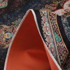 Hodvábny koberec strojovo tkaný ROYAL 70x110 tenký turecký koberec