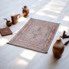 Hodvábny koberec strojovo tkaný SILKEN 70x110 akrylový turecký koberec