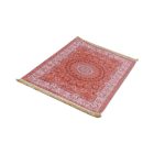 Hodvábny koberec strojovo tkaný SILKEN 70x110 akrylový turecký koberec