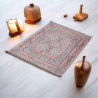 Hodvábny koberec strojovo tkaný SILKEN 70x110 akrylový turecký koberec