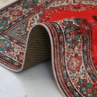 Hodvábny koberec strojovo tkaný SILKEN 70x110 akrylový turecký koberec