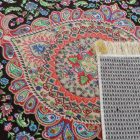 Hodvábny koberec strojovo tkaný SILKEN 70x110 akrylový turecký koberec