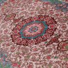 Hodvábny koberec strojovo tkaný SILKEN 70x110 akrylový turecký koberec