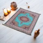 Hodvábny koberec strojovo tkaný SILKEN 70x110 akrylový turecký koberec