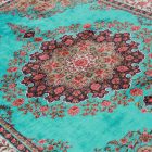 Hodvábny koberec strojovo tkaný SILKEN 70x110 akrylový turecký koberec