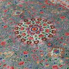 Hodvábny koberec strojovo tkaný SILKEN 70x110 akrylový turecký koberec