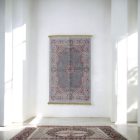 Hodvábny koberec strojovo tkaný SILKEN 70x110 akrylový turecký koberec