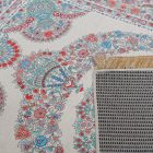 Hodvábny koberec strojovo tkaný SILKEN 70x110 akrylový turecký koberec