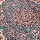 Hodvábny koberec strojovo tkaný SILKEN 70x110 akrylový turecký koberec