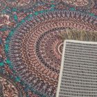 Hodvábny koberec strojovo tkaný SILKEN 70x110 akrylový turecký koberec