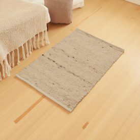   Hrubý vlnený koberec 60x97 jednofarebný koberec do obývačky