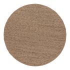 Okrúhly vlnený koberec 220x220 hrubý koberec do obývačky