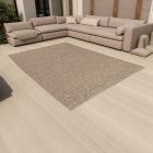 Veľký vlnený koberec 250x351 sivý vlnený koberec do obývačky