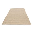 Vlnený koberec béžový 161x257 jednofarebný koberec