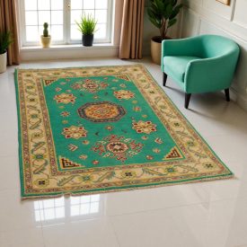 Koberec Kazak 124x186 ručne viazaný orientálny koberec