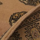 Behúň béžový Bokhara 252x80 ručne viazaný pakistanský koberec