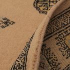 Behúň béžový Bokhara 239x78 ručne viazaný pakistanský koberec