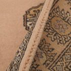 Behúň béžový Bokhara 193x79 ručne viazaný pakistanský koberec