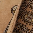 Behúň béžový Bokhara 279x79 ručne viazaný pakistanský koberec