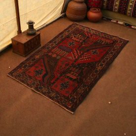   Koberec Baluch Mushwani 94x144 ručne viazaný nomádsky koberec