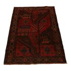 Koberec Baluch Mushwani 94x144 ručne viazaný nomádsky koberec