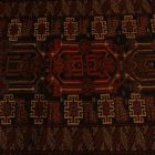 Koberec Baluch Mushwani 85x147 ručne viazaný nomádsky koberec