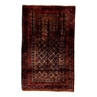 Modlitebný koberec Mushwani 88x141 ručne viazaný nomádsky koberec