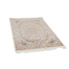 Hodvábny koberec Helya cream 100x150 vysoko kvalitný viskózový hodvábny koberec z Iránu