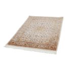 Hodvábny koberec Negin cream 100x150 vysoko kvalitný viskózový hodvábny koberec z Iránu