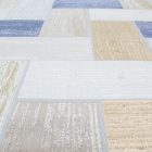 Moderný koberec šedá modrá hnedá SAMI 200x300 koberec do obývačky