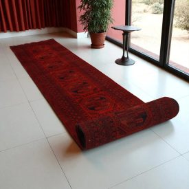   Koberec behúň Afganský 99x887 orientálny koberec do chodby