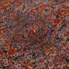 Hodvábny koberec Golara tmavo modrá 150x225 vysoko kvalitný viskózový hodvábny koberec z Iránu