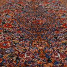 Hodvábny koberec Golara tmavo modrá 150x225 vysoko kvalitný viskózový hodvábny koberec z Iránu