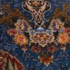 Hodvábny koberec Gazelle tmavo modrá 150x225 iránsky viskózový hodvábny koberec