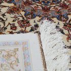 Hodvábny koberec Reihan cream 100x150 viskózový hodvábny perzský koberec