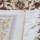 Hodvábny koberec Reihan cream 120x180 iránsky viskózový hodvábny koberec