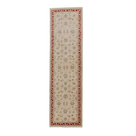 Ziegler vlnený koberec béžový-bordový 80x289 koberec do obývačky